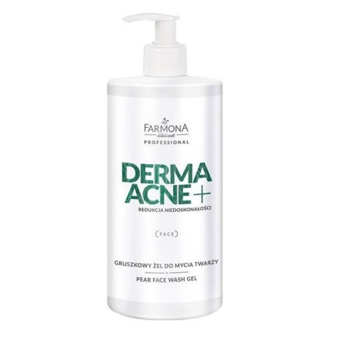 Farmona Professional Dermaacne+ gruszkowy żel do mycia twarzy 500ml (P1)