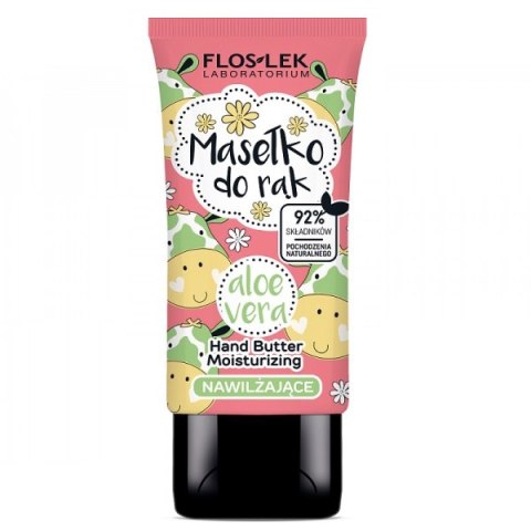 Floslek Hand Care masełko do rąk nawilżające Aloe Vera 50ml (P1)