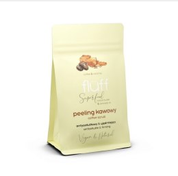 Fluff Coffee Scrub peeling kawowy do ciała Antycellulitowy Ujędrniający Karmel 100g (P1)