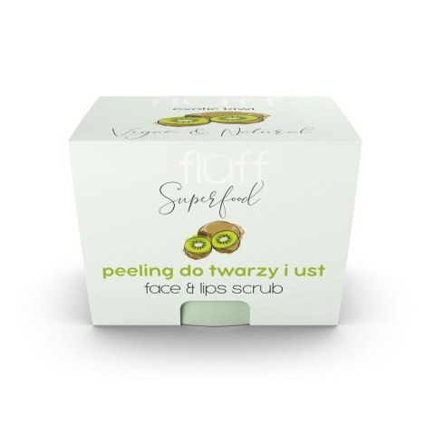 Fluff Face And Lips Scrub peeling do twarzy i ust Kiwi 80g (P1)