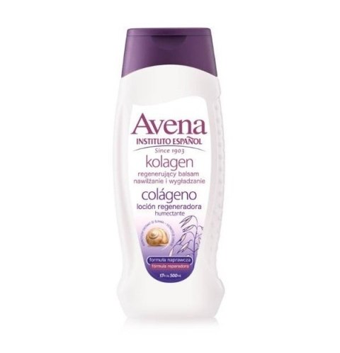 Instituto Espanol Avena Collagen regenerujący balsam do ciała z kolagenem i ekstraktem ze ślimaka 500ml (P1)