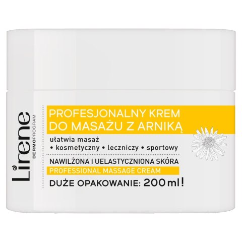 Lirene Profesjonalny krem do masażu z arniką 200ml (P1)