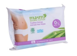 Masmi Natural Cotton wilgotne chusteczki do higieny intymnej 20szt (P1)