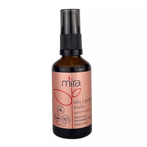 Mira Naturalny olej z pestek malin nierafinowany 50ml (P1)