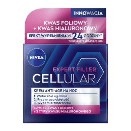 Nivea Cellular Expert Filler krem anti-age na noc 50ml (P1)