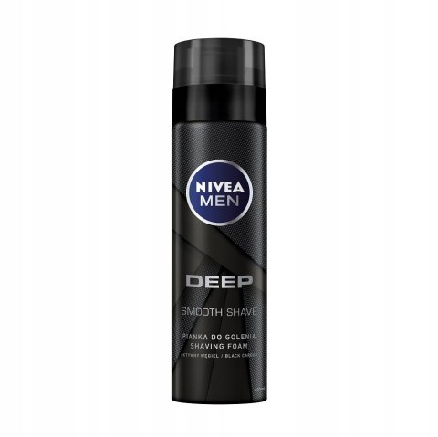 Nivea Men Deep pianka do golenia 200ml (P1)