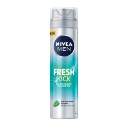 Nivea Men Fresh Kick odświeżający żel do golenia 200ml (P1)