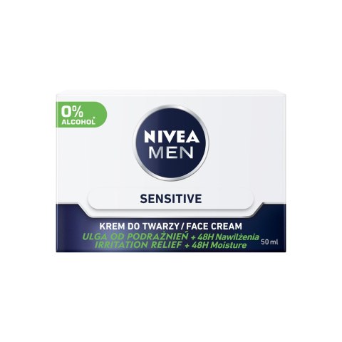 Nivea Men Sensitive intensywnie nawilżający krem dla mężczyzn do skóry wrażliwej 50ml (P1)