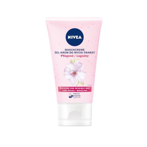 Nivea Żel-krem do mycia twarzy cera sucha i wrażliwa 150ml (P1)