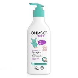 OnlyBio Baby delikatny szampon i żel do mycia ciała od 1. dnia życia 300ml (P1)