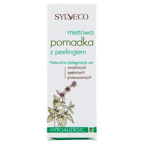 SYLVECO Miętowa pomadka z peelingiem 4.6g (P1)