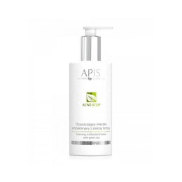 APIS Acne-Stop oczyszczające mleczko antybakteryjne z zieloną herbatą 300ml (P1)