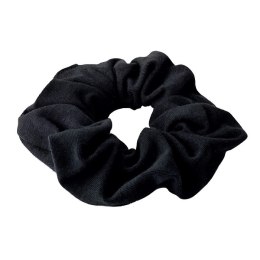 Anwen Bawełniana Scrunchie gumka do włosów Czarna (P1)