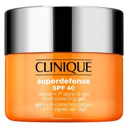 Clinique Superdefense SPF40 Fatigue + 1st Signs of Age Multi Correcting Gel żel korygujący zmęczenie i pierwsze oznaki starzenia