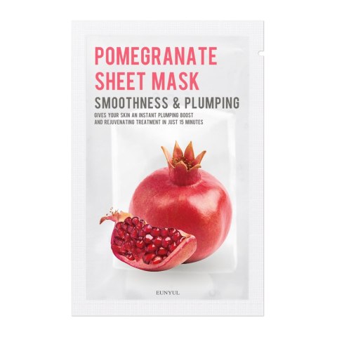 EUNYUL Pomegranate Sheet Mask ujędrniająco-wygładzająca maseczka w płachcie z granatem 22ml (P1)