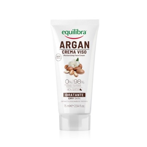 Equilibra Argan Moisturizing Face Cream arganowy nawilżający krem do twarzy 75ml (P1)