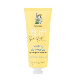 Fluff Glow Up Face Scrub rozświetlający peeling do twarzy Lemoniada 75ml (P1)