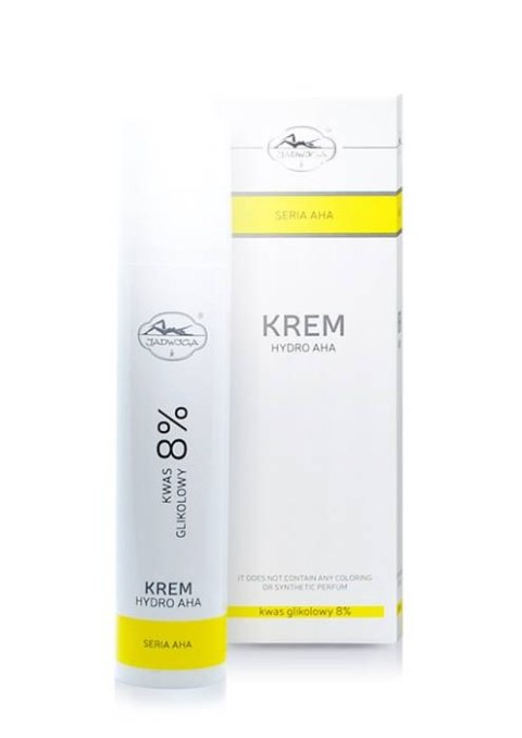 JADWIGA Seria Aha krem hydro aha z kwasem glikolowym 8% 50ml (P1)