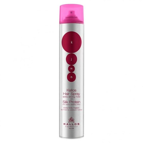 Kallos KJMN Hair Spray extra mocny lakier do włosów chroniący przed wilgocią 750ml (P1)