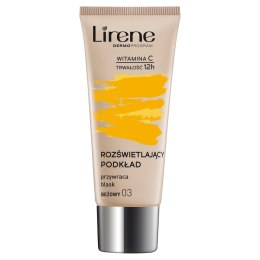 Lirene Podkład rozświetlający przywracający skórze blask 03 Beżowy 30ml (P1)