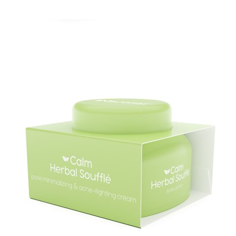 Nacomi Calm Herbal Souffle kremowy suflet wyciszający przeciwtrądzikowy do twarzy 50ml (P1)