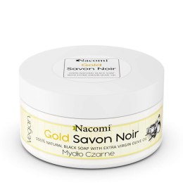 Nacomi Gold Savon Noir złote czarne mydło z oliwą z oliwek 125g (P1)