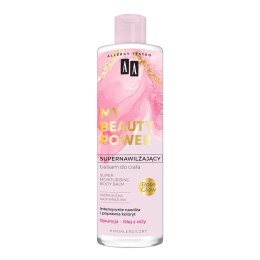 AA My Beauty Power supernawilżający balsam do ciała Opuncja + Rose Glow 400ml (P1)