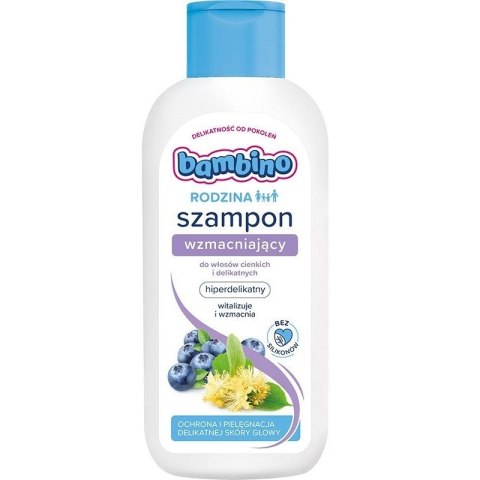 Bambino Rodzina szampon wzmacniający do włosów cienkich i delikatnych 400ml (P1)