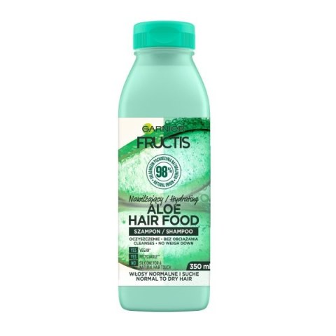 Garnier Fructis Aloe Hair Food szampon nawilżający do włosów normalnych i suchych 350ml (P1)