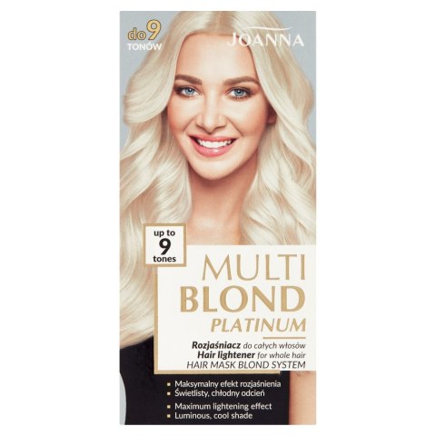 Joanna Multi Blond Platinum rozjaśniacz do całych włosów do 9 tonów (P1)