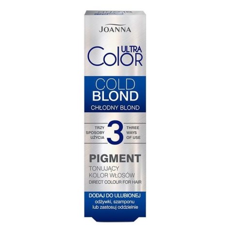 Joanna Ultra Color Pigment tonujący kolor włosów Chłodny Blond 100ml (P1)