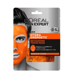 L'Oreal Paris Men Expert Hydra Energetic Recharging Tissue Mask energetyzująca maska w płachcie (P1)