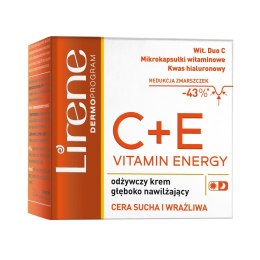 Lirene Vitamin Energy C+E odżywczy krem głęboko nawilżający 50ml (P1)