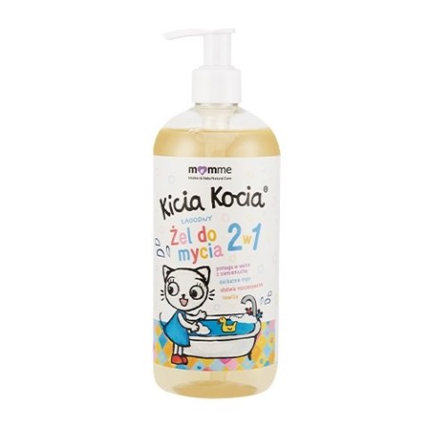 MomMe Kicia Kocia łagodny żel do mycia 2w1 500ml (P1)