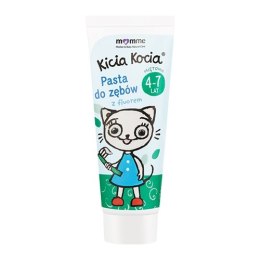 MomMe Kicia Kocia pasta do zębów z fluorem 4-7 lat Mięta 50ml (P1)