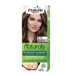 Palette Permanent Naturals Color Creme farba do włosów trwale koloryzująca 6-0 Ciemny Blond (P1)