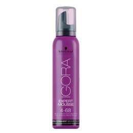 Schwarzkopf Professional Igora Expert Mousse koloryzująca pianka do włosów 4-68 Średni Czekoladowy Brąz 100ml (P1)