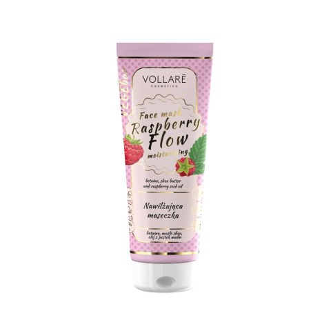 Vollare VEGEbar Raspberry Flow nawilżająca maseczka do twarzy 100ml (P1)