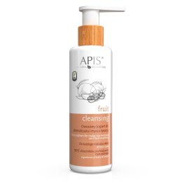 APIS Fruit Cleansing owocowy jogurt do demakijażu i mycia twarzy 150ml (P1)