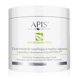 APIS Hydro Evolution ekstremalnie nawilżająca maska algowa z gruszką i rabarbarem AQUAXTREM 200g (P1)