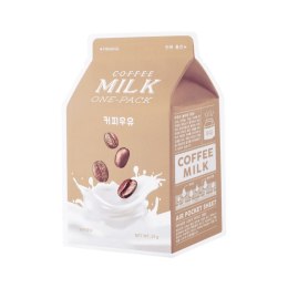 A'Pieu Coffee Milk One-Pack ujędrniająca maseczka w płachcie Kawa 20g (P1)