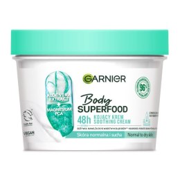 Garnier Body Superfood Aloe kojący krem z ekstraktem z aloesu i solą magnezową 380ml (P1)