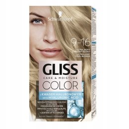 Gliss Color Care Moisture farba do włosów 9-16 Ultra Jasny Chłodny Blond (P1)