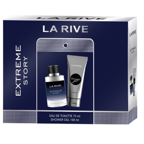 La Rive Extreme Story zestaw woda toaletowa spray 75ml + żel pod prysznic 100ml (P1)