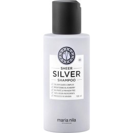 Maria Nila Sheer Silver Shampoo szampon do włosów blond i rozjaśnianych 100ml (P1)