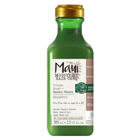 Maui Moisture Volume Boost + Bamboo Fibers Shampoo szampon do włosów osłabionych i łamliwych z bambusem 385ml (P1)