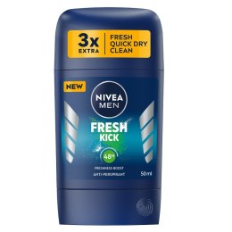 Nivea Men Fresh Kick antyperspirant w sztyfcie 50ml (P1)