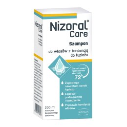 Nizoral Care szampon do włosów z tendencją do łupieżu 200ml (P1)