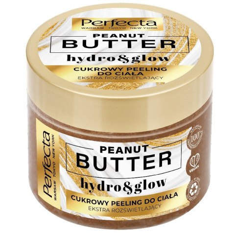 Perfecta Cukrowy peeling do ciała Peanut Butter 300g (P1)