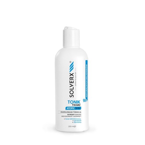 SOLVERX Atopic Skin tonik do twarzy skóra atopowa 200ml (P1)